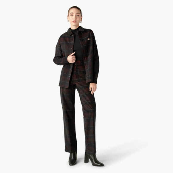 Dickies Women's Alma Corduroy Pants NWT $100 Christmas Winter Grunge 28 29 30 32 - Picture 4 of 7